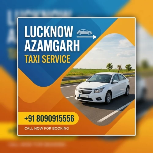 Lucknow to Azamgarh taxi